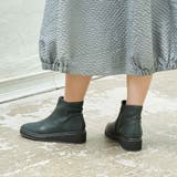 プレーンウェッジショートブーツ | Mode et Jacomo×ing | 詳細画像2 