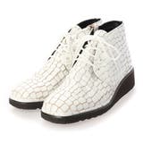 ホワイトカタオシ | 【高機能】レースアップショートブーツ | Mode et Jacomo×ing