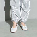 ドレープデザインフラットシューズ | Mode et Jacomo×ing | 詳細画像7 
