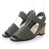 グレー | 【高機能】アンクルストラップストレッチサンダル | Mode et Jacomo×ing
