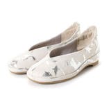 シルバー | 【軽量】Vカットフラットパンプス | Mode et Jacomo×ing