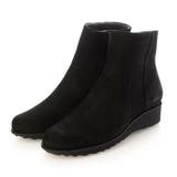 ブラックヌバック | ウェッジヒールショートブーツ | Mode et Jacomo×ing