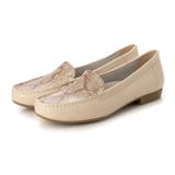 ベージュコンビ | 【３E】【サスティナブル】モカシューズ | Mode et Jacomo×ing