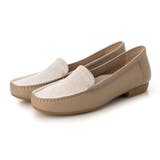 ライトグレーコンビ | 【３E】【サスティナブル】モカシューズ | Mode et Jacomo×ing