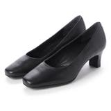 ブラック | 【3E】スクエアトゥパンプス | Mode et Jacomo×ing