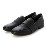 ブラック | 【WEB限定】レザーベルトローファー | Mode et Jacomo×ing