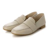 ライトグレー | 【WEB限定】レザーベルトローファー | Mode et Jacomo×ing