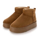 ブラウン | 【WEB限定】ボリュームソールムートンブーツ | Mode et Jacomo×ing