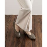 【サスティナブルシリーズ】Vカットフラットパンプス | Mode et Jacomo×ing | 詳細画像1 