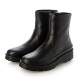 ブラック | 【WEB限定】【3E】ボリュームソールショートブーツ | Mode et Jacomo×ing