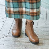 【WEB限定】ベルトデザインショートブーツ | Mode et Jacomo×ing | 詳細画像13
