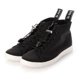 ブラック | 【レイン対応】レインミッドカットスニーカー | Mode et Jacomo×ing