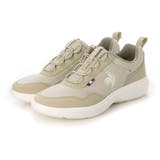 ベージュ | スリッポンレースアップスニーカー（LAローヌ/LARHONE） | Mode et Jacomo×ing