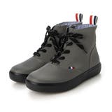 グレーコンビ | 【レイン対応】ミッドカット厚底レインブーツ | Mode et Jacomo×ing