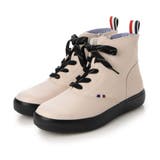 ライトベージュコンビ | 【レイン対応】ミッドカット厚底レインブーツ | Mode et Jacomo×ing