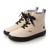 ベージュコンビ | 【レイン対応】ミッドカット厚底レインブーツ | Mode et Jacomo×ing