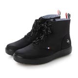 ブラック | 【レイン対応】ミッドカット厚底レインブーツ | Mode et Jacomo×ing