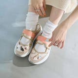 【軽量】厚底ベルテッドスニーカー | Mode et Jacomo×ing | 詳細画像14 