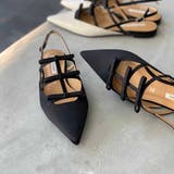 リボンフラットバックベルトパンプス | Mode et Jacomo×ing | 詳細画像23 