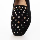 【軽量】ラインストーンスクエアトゥスリッポン | Mode et Jacomo×ing | 詳細画像5 