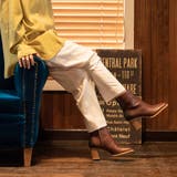 バック切り替えスクエアトゥショートブーツ | Mode et Jacomo×ing | 詳細画像7