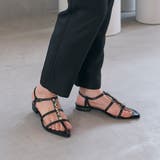 ポインテッドトゥTストラップサンダル | Mode et Jacomo×ing | 詳細画像24 