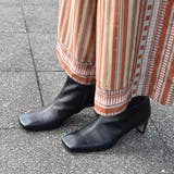 スクエアトゥショートブーツ | Mode et Jacomo×ing | 詳細画像7 