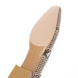 【WEB限定カラー】スクエアトゥローヒールパンプス | Mode et Jacomo×ing | 詳細画像10 