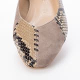 【WEB限定カラー】スクエアトゥローヒールパンプス | Mode et Jacomo×ing | 詳細画像11 