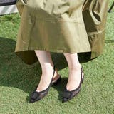 チュールバックストラップパンプス | Mode et Jacomo×ing | 詳細画像1 