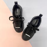 ビジュー付き厚底レースアップスニーカー | Mode et Jacomo×ing | 詳細画像1 