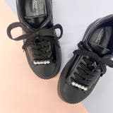 ビジュー付き厚底レースアップスニーカー | Mode et Jacomo×ing | 詳細画像11 