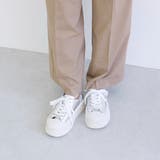 ビジュー付き厚底レースアップスニーカー | Mode et Jacomo×ing | 詳細画像27 