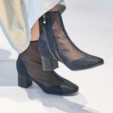 ブロックヒールチュールブーツ | Mode et Jacomo×ing | 詳細画像30 