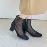 ブロックヒールチュールブーツ | Mode et Jacomo×ing | 詳細画像45 