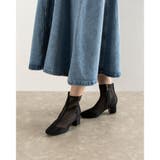 ブロックヒールチュールブーツ | Mode et Jacomo×ing | 詳細画像80 