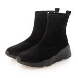 ブラックスエード | 軽量スニーカーショートブーツ | Mode et Jacomo×ing