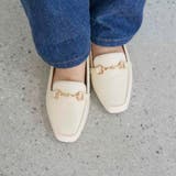 スクエアトゥビット付きヒールローファー | Mode et Jacomo×ing | 詳細画像24 