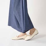 スクエアトゥビット付きヒールローファー | Mode et Jacomo×ing | 詳細画像30 