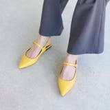 ポインテッドトゥバックベルトパンプス | Mode et Jacomo×ing | 詳細画像18 