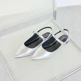 ポインテッドトゥバックベルトパンプス | Mode et Jacomo×ing | 詳細画像24 