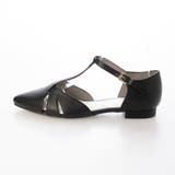 ポインテッドトゥTストラップセパレートパンプス | Mode et Jacomo×ing | 詳細画像2