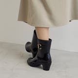 【WEB限定】バックルベルトレインショートブーツ | Mode et Jacomo×ing | 詳細画像7 