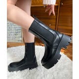 厚底サイドゴアブーツ | moment+ | 詳細画像16