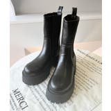 厚底サイドゴアブーツ | moment+ | 詳細画像2