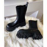 厚底サイドゴアブーツ | moment+ | 詳細画像6