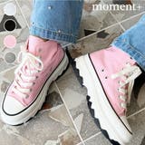 ボリューム厚底ハイカットスニーカー | moment+ | 詳細画像1