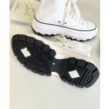 ボリューム厚底ハイカットスニーカー | moment+ | 詳細画像13