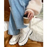 ボリューム厚底ハイカットスニーカー | moment+ | 詳細画像2