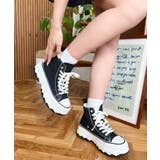 ボリューム厚底ハイカットスニーカー | moment+ | 詳細画像20